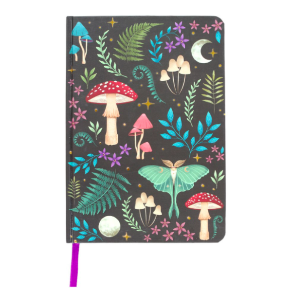 Notebook Dark Forest Print A5